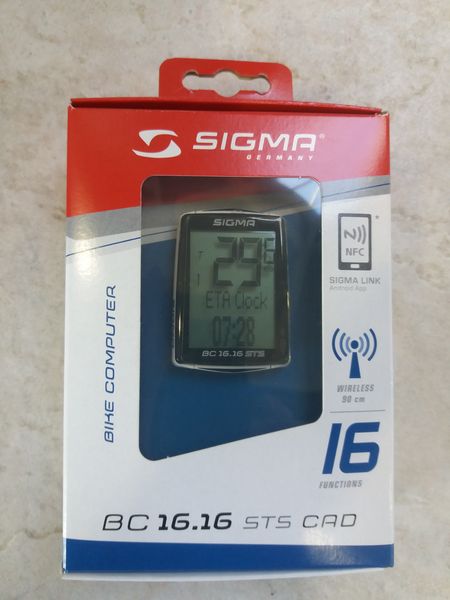 Fahrradcomputer Sigma BC 16.16 STS CAD