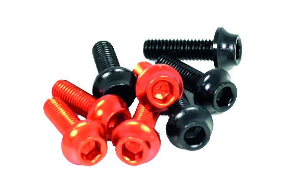 KTM Flaschenh. Schraubenset flacher Kopf